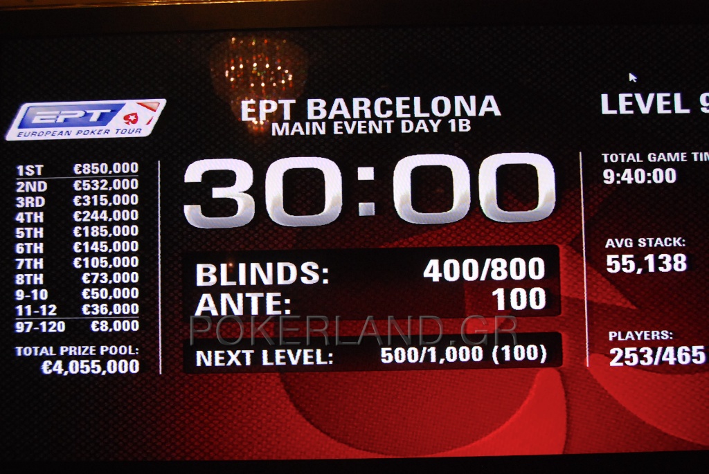 ept barcelona 2011 clock day 1b