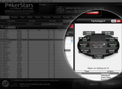 Pokerstars Update